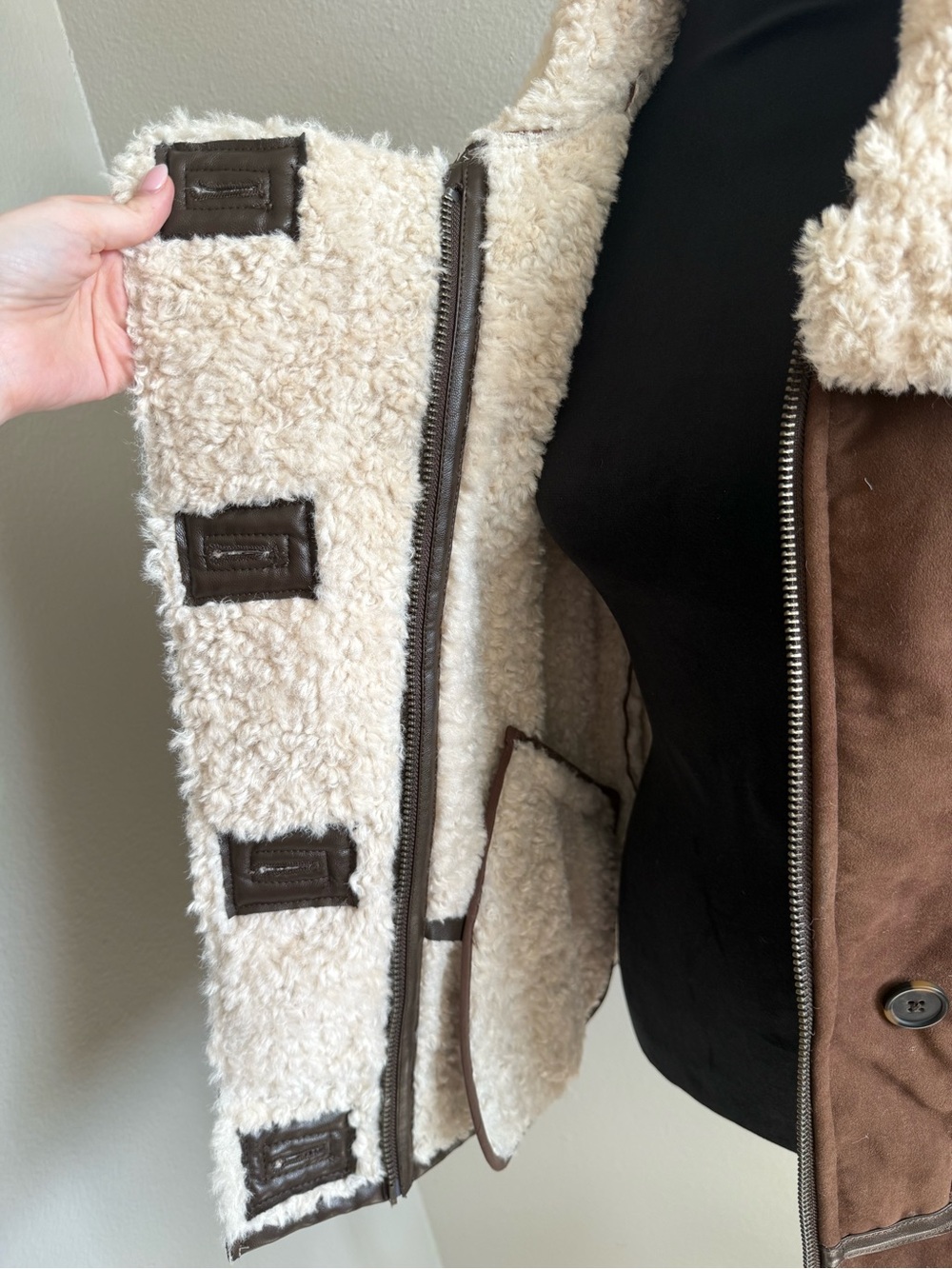 We The Free Andues Vegan Moto Jacket Small - Picture 6 of 6